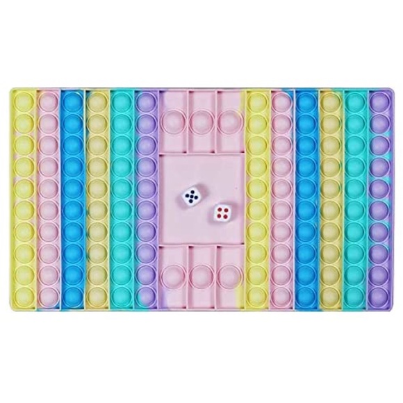 Other - Big Pop Fidget Silicone Bubble Pusher Squeeze Sensory Toy Anxiety Stress Relief